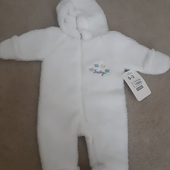 Bright Future Other - Lightweight Baby Snowsuit 0-3 MOS NWT